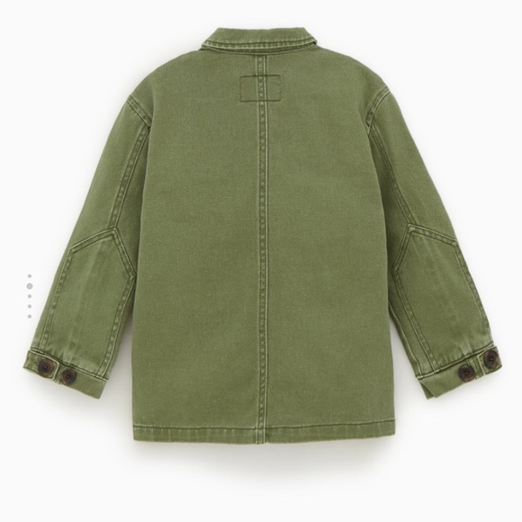 GORGEOUS ZARA NWOT Military Jacket w Pockets - Picture 2 of 3
